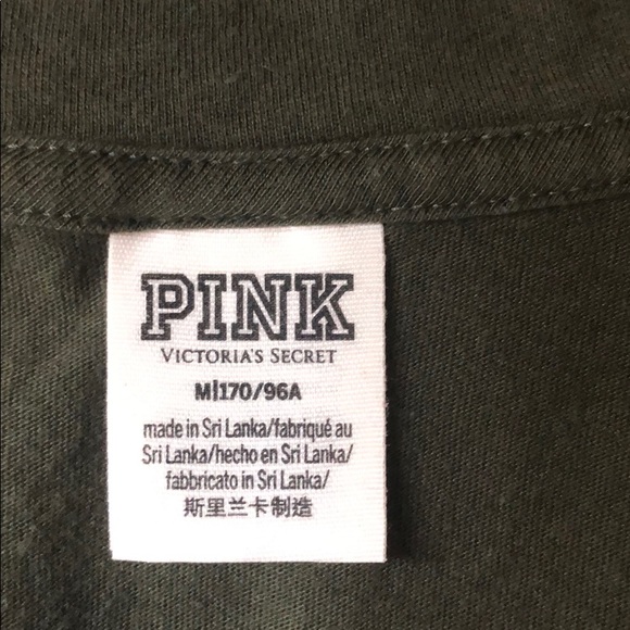 PINK Victoria Secret logo tunic tee top - Picture 9 of 9